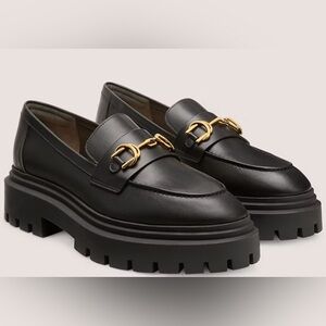 Stuart Weitzman Owen Buckle Ultra Lug Loafer